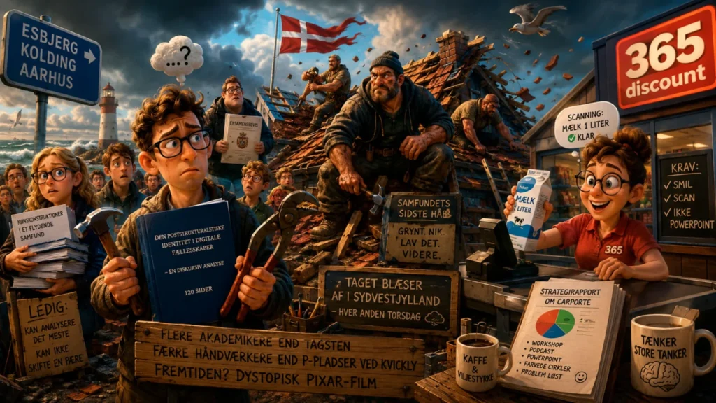 Danmark uddanner sig direkte ind i ubrugeligheden