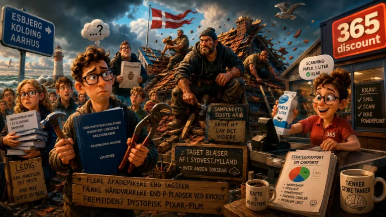 Danmark uddanner sig direkte ind i ubrugeligheden
