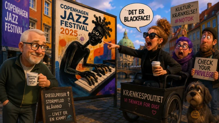 KRITISK ALARM FRA HOVEDSTADEN: KUNSTNER ANKLAGET FOR AT VÆRE