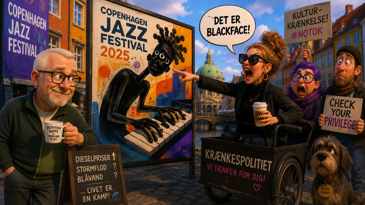 KRITISK ALARM FRA HOVEDSTADEN: KUNSTNER ANKLAGET FOR AT VÆRE