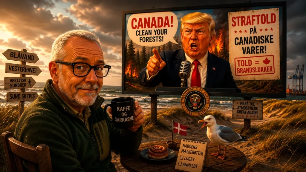 Trump har løst klimakrisen: Canada skal bare støvsuge sine skove