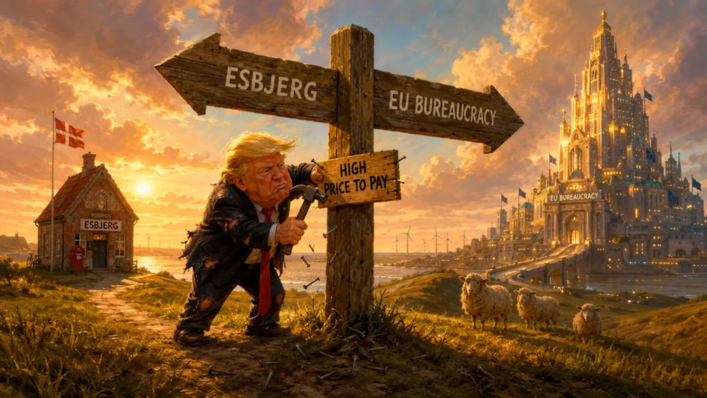 Trump truer EU efter Googles milliardbøde: Moralens vogter har